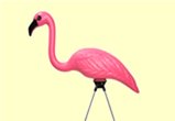 pink lawn flamingo